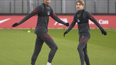 红军蓄势待发，利物浦欧冠淘汰赛前最后一练