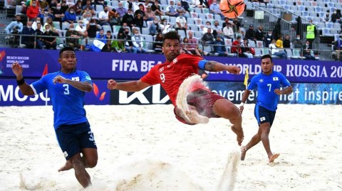 沙滩足球世界杯经典战 萨尔瓦多与瑞士联袂奉献进球盛宴