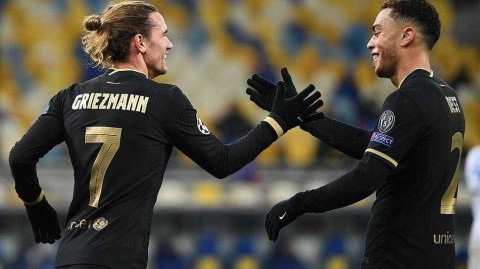 欧冠青春风暴：梅西轮休，巴萨客场四球横扫基辅迪纳摩提前出线