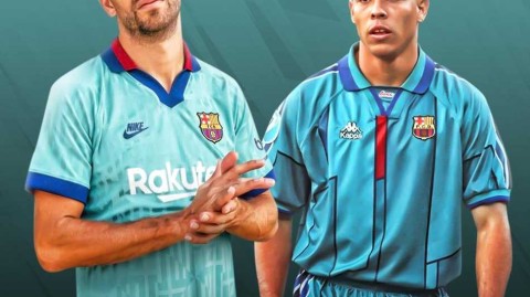 时光倒流绿茵场：曼联巴萨众豪门演绎复古球衣新风尚