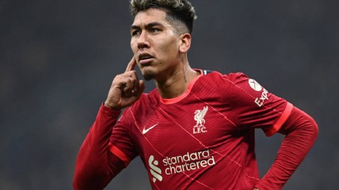 菲尔米诺跻身红军欧冠射手榜前四 红箭三侠传奇永存