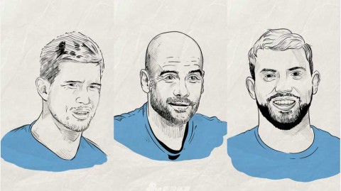 曼城黄金一代：冠军阵容的永恒肖像