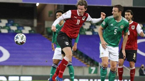 温莎公园的叹息：北爱尔兰0-1惜败奥地利，欧国联主场饮恨