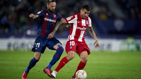 点球梅开二度读秒绝平，蝙蝠军团主场顽强阻击马德里竞技