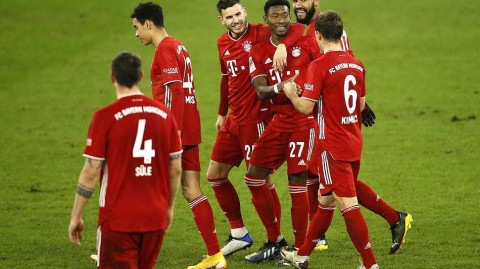 矿工杀手！穆勒双响基米希助攻帽子戏法 诺伊尔零封纪录夜拜仁四球横扫沙尔克