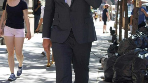 独自走在纽约的街头 亚历克斯·罗德里格斯与洛佩兹分手后的首个周末