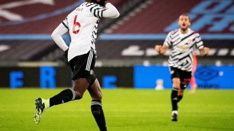 红魔军团伦敦城上演绝地反击，博格巴世界波引领曼联客场逆转铁锤帮