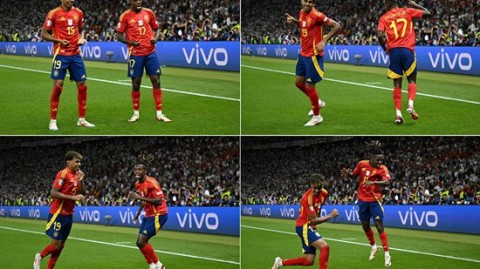 西班牙2-1绝杀英格兰第4次夺欧洲杯冠军！双星连线+替补建功，7战全胜创历史登顶欧洲之巅