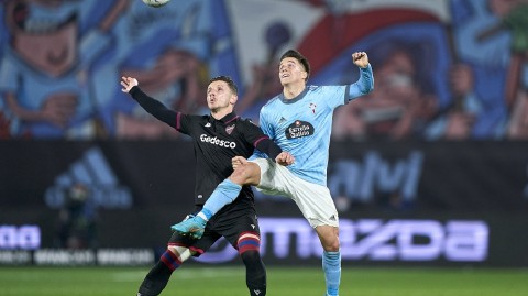 西甲绿茵战报：塞尔塔与莱万特激战握手言和