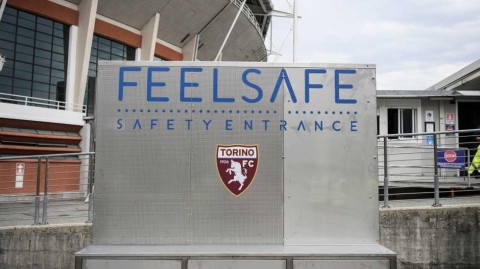 意甲重启新篇章：都灵主场迎来高科技防疫卫士“Feel Safe”
