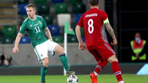 欧国联北爱尔兰惨败挪威 新星哈兰德闪耀温莎公园