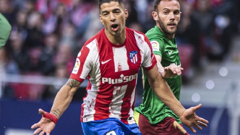 苏亚雷斯泪别马竞生涯 红白岁月定格万达大都会