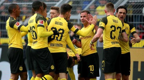 桑乔独中两元 多特蒙德主场擒下美因茨