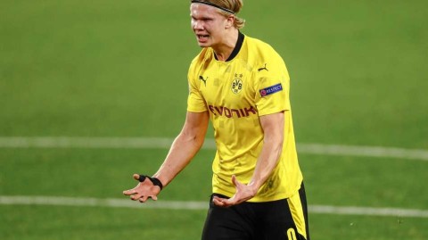 欧冠赛场上的天才神话 哈兰德改写二十岁以下进球纪录