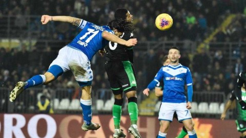 巴洛特利哑火蓝色流星坠落 萨索洛客场二球攻陷布雷西亚