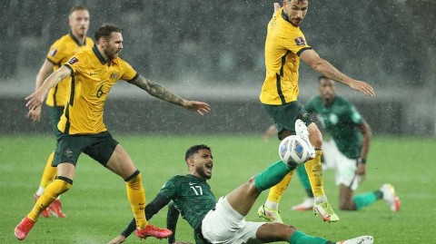 悉尼雨夜鏖战互交白卷 澳大利亚主场憾平沙特 Arabia