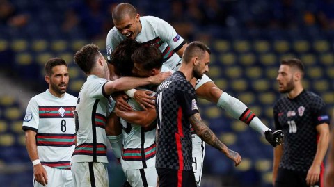 欧国联揭幕战：葡萄牙火力全开，巨龙球场四球大胜克罗地亚