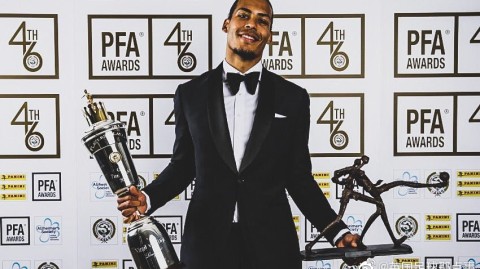 范戴克的一年封神之路：从英超铁闸到欧洲之王