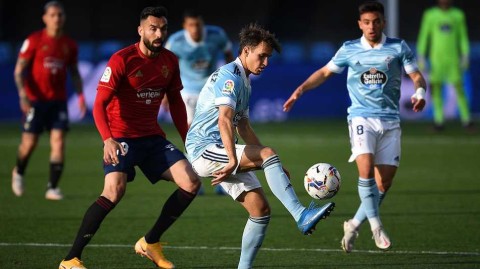 塞尔塔雨夜擒雄狮，阿斯帕斯传射主宰巴莱多斯