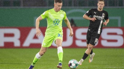 空场下的进球盛宴 狼堡大胜桑德豪森晋级