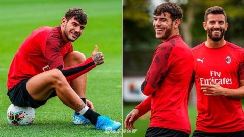 米兰训练备战：特奥伤愈归来，红黑防线重获驱动核心