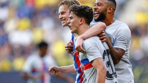 巴塞罗那四球横扫加的斯 莱万锋芒毕露点燃新赛季