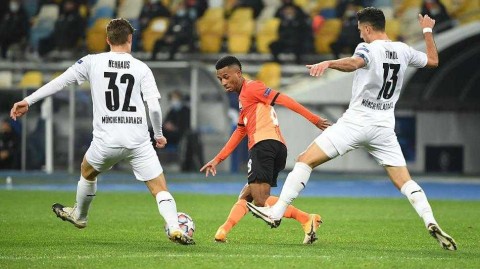 欧冠惨案之夜：门兴格拉德巴赫客场六球狂胜顿涅茨克矿工