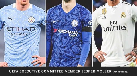 引爆足球地震！欧超联赛诞生48小时，皇马曼城切尔西遭欧冠驱逐危机