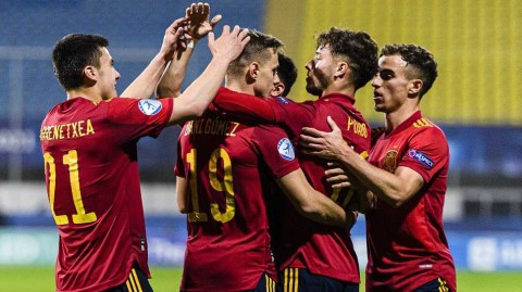 斗牛士军团强势晋级，西班牙U21两球力克捷克昂首出线