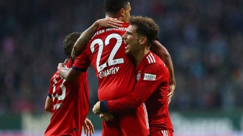 格纳布里破门难救主，拜仁慕尼黑主场憾平云达不莱梅