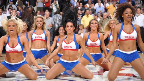 NBA赛场活力宝贝热舞燃情助威