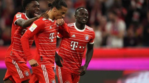 拜仁慕尼黑主场五球大胜弗赖堡 萨内领衔进攻狂潮