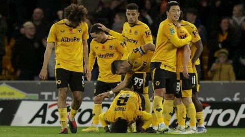 狼队制胜一击挺进英联杯十六强 特劳雷绝杀定格莫利纽克斯之夜