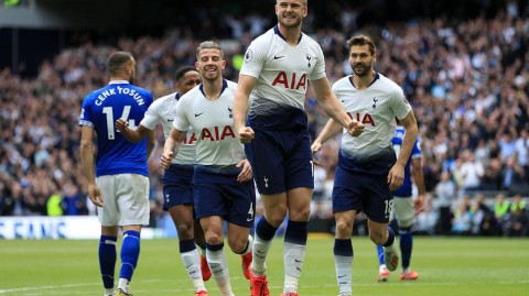 英超收官战激荡人心 热刺埃弗顿联袂献进球大战