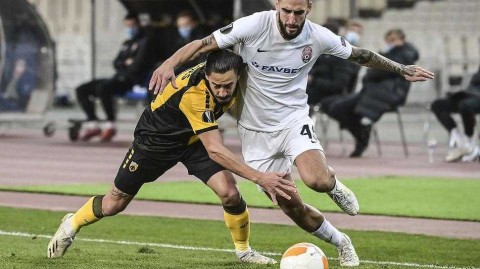 欧联杯悲喜夜：雅典AEK主场惨败索尔亚，乌克兰军团完成复仇