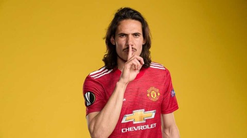 欧联杯决赛前红魔众将帅气亮相 卡瓦尼领衔拍摄霸气写真