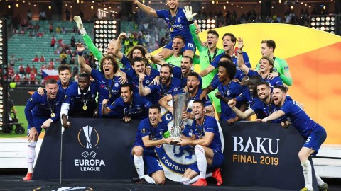 欧联杯巅峰伦敦德比 阿扎尔两射一传完美告别切尔西