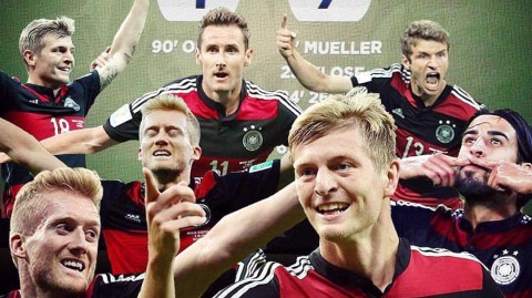 米内罗竞技场惨案五周年：德意志战车七球碾碎桑巴荣耀