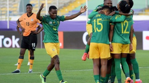 摩洛哥决战夜赞比亚憾负南非女足终圆梦非洲之巅