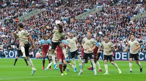 拉什福德伤退红魔哑火，曼联客场零比二完败西汉姆联