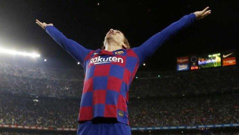 巴萨新王洒镁粉！格子两射一传致敬詹姆斯，詹皇亲自回应：我看到你了