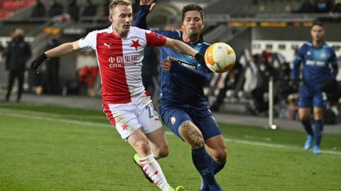 欧联杯小组赛第五轮：布拉格斯拉维亚主场完胜贝尔谢巴工人