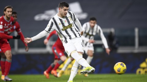 莫拉塔意甲高光时刻：半程参与二十球，尤文锋线尖刀重现