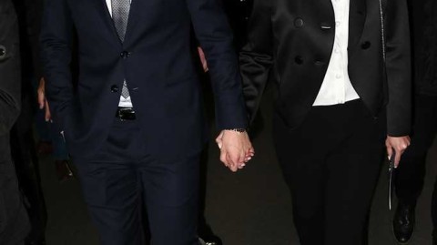 皮亚特克与爱妻闪耀米兰时装周 红黑锋霸演绎冬日型男风尚