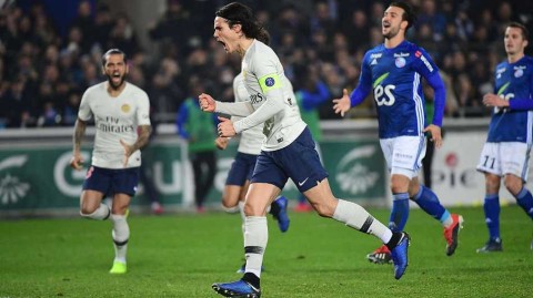 法甲焦点战：斯特拉斯堡主场逼平巴黎，卡瓦尼点球救主