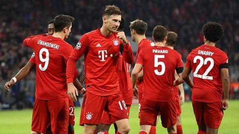 南大王欧冠全胜晋级，安联雪夜轻取希腊劲旅