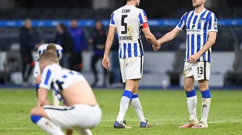 柏林赫塔主场吞三蛋，莱比锡红牛向着德甲之巅全速前进