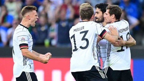 欧国联德国大胜意大利终结尴尬历史 维尔纳闪耀穆勒创纪录