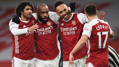 英超巅峰夜：奥巴梅扬独中两元，阿森纳3比0完胜纽卡斯尔强势归来