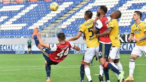 撒丁岛的平局交响曲：卡利亚里与乌迪内斯的冬日对话